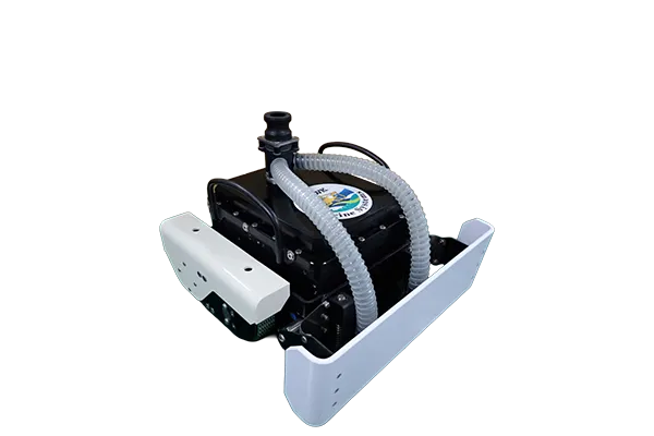 陸上養殖プール用底面掃除ロボット 開発